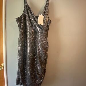 Plus Women’s sequence dress